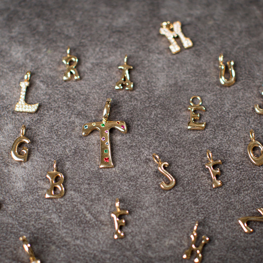 Letter Jewelry Spells Success These Days