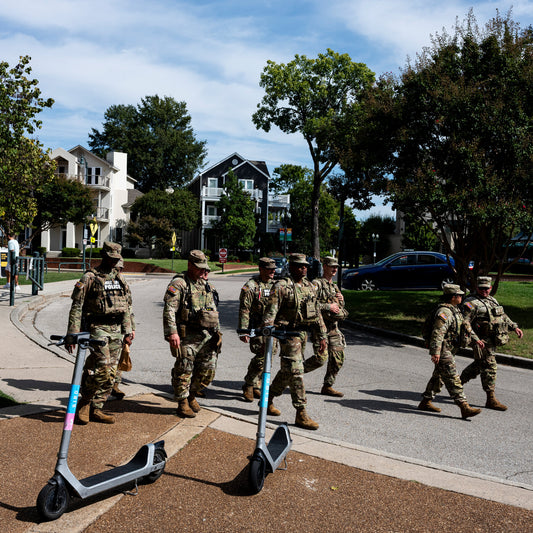 National Guard Troops Begin to Trickle Into Memphis