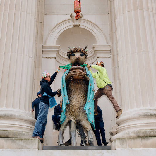 In Jeffrey Gibson’s Sculptures, Child’s Play and Indigenous Truths