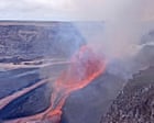 Hawaii’s Kilauea volcano erupts, shooting lava 330ft from its crater