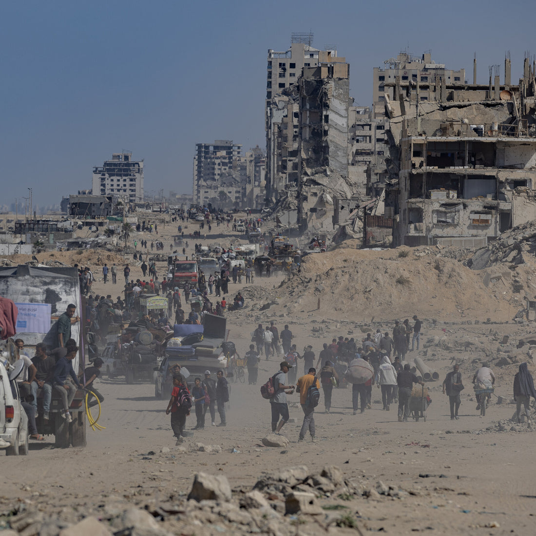 Palestinians See Little to Celebrate Even Though the Bombs Have Stopped