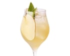 Cocktail of the week: Courtyard Wine Cellar’s pear and white wine fizz – recipe