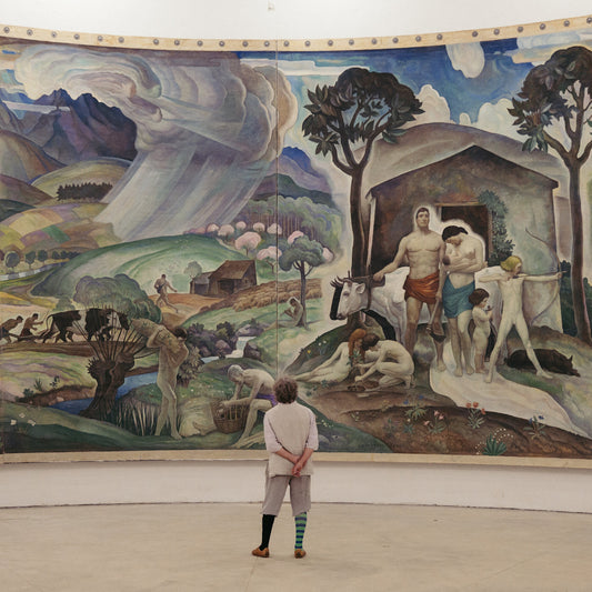 A Giant Wyeth Mural Comes Out of the Vault, Bearing Family Stories