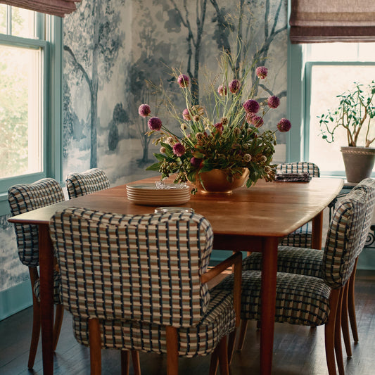 A Dining Room With a Scenic View