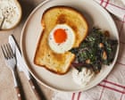 Rukmini Iyer’s quick and easy eggs in a basket with smoky chard – recipe