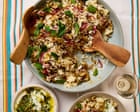 Meera Sodha’s recipe for courgette and mint pilau with salted pistachio yoghurt | Meera Sodha recipes