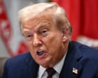 Trump seeks to reverse ruling that his trade tariffs are illegal – US politics live