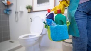 Here's Your Bathroom Cleaning Blitz Guide