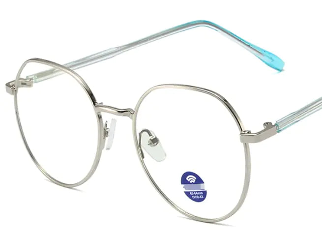 Blue Light Blocking Glasses with Metal Frame