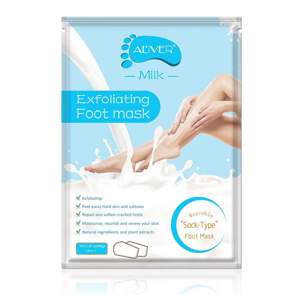 1 Pair Exfoliating Moisture Feet Mask Pedicure Cuticles Peel Off Dead Skin Remover Foot Care - Anti Spier - Anti Spier -