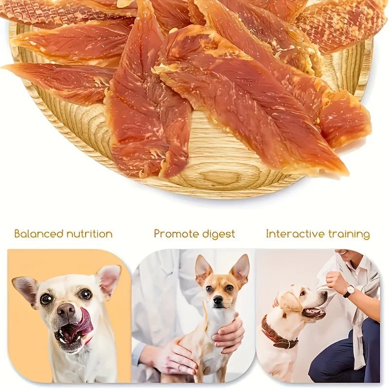 100g/500g(3.53oz/1.1LB )Chicken For Dogs, Chicken Dog Treats For Small Dogs, Medium Pets And Large Breeds, Natural Dog Treats - Anti Spier - Anti Spier -