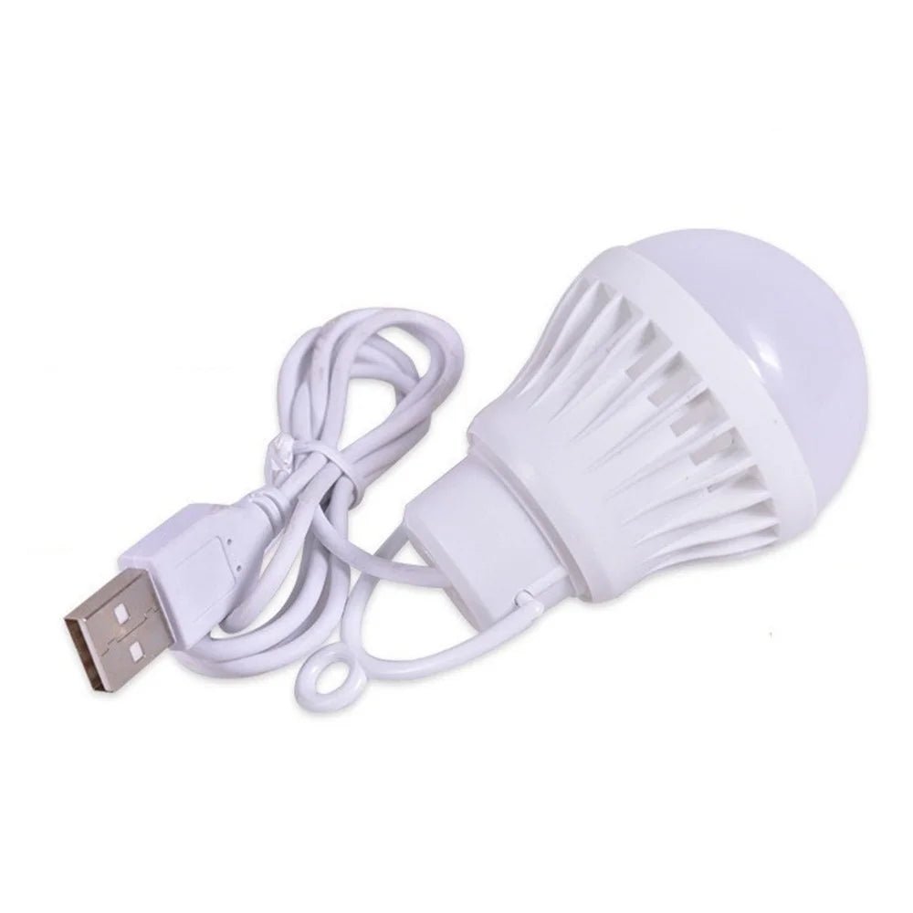 1/2pc 3W/5W/7W Usb Bulb Light Portable Lamp Led for Hiking Camping Tent Travel Work with Notebook Christmas for Home - Anti Spier - Anti Spier -