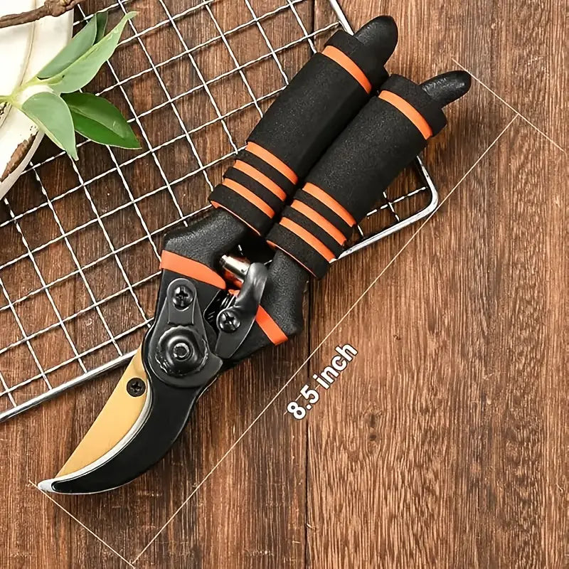 Branch Scissors for trimming and cutting plants with an ergonomic handle and sharp blades