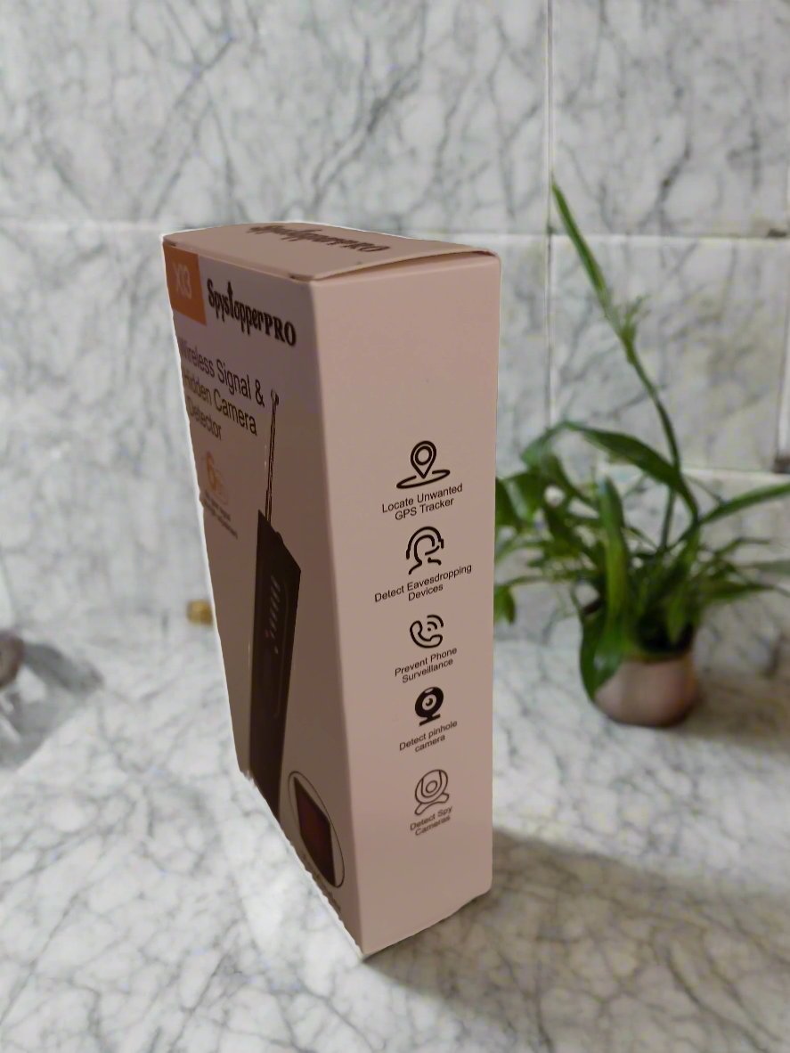 Spystopper Pro - Instant Hidden camera, microphone, gps surveillance tracker detector - Anti Spier