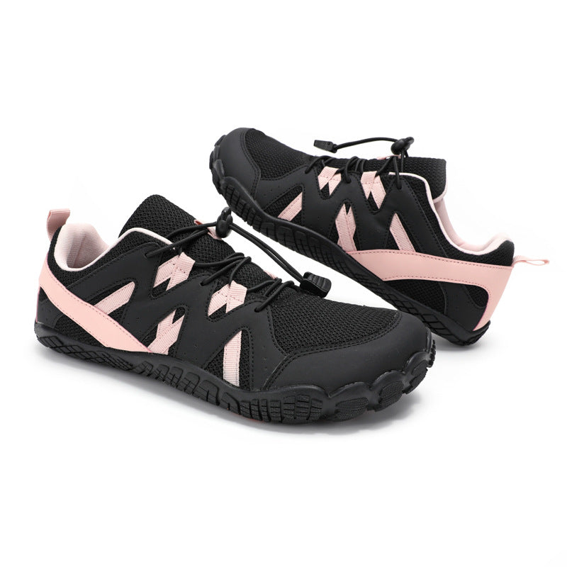 Men's outdoor thick-soled mesh anti-slip and wear-resistant hiking shoes and casual shoes