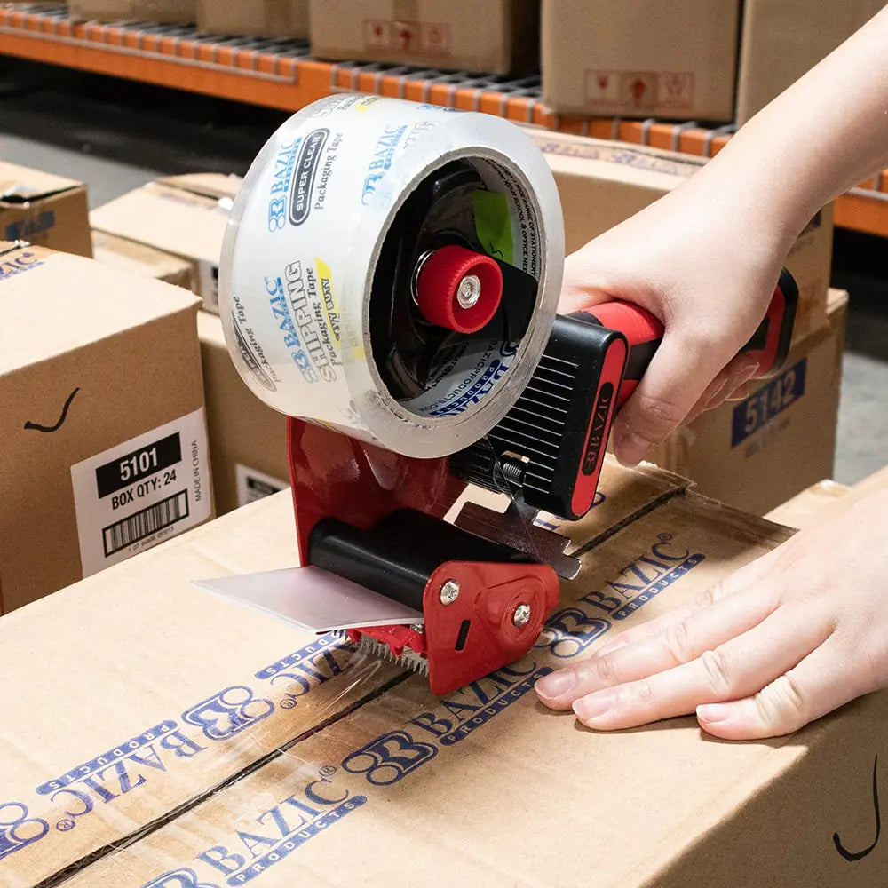 Rubber Grip Premium Comfort Packing Tape Dispenser by Anti Spier