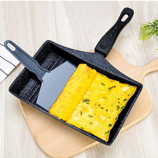 Japanese Tamagoyaki Non-Stick Frying Pan by Anti Spier