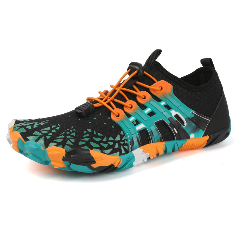 New large size hiking shoes outdoor men's and women's surf shoes swimming shoes tracing lovers creek beach shoes five finger shoes