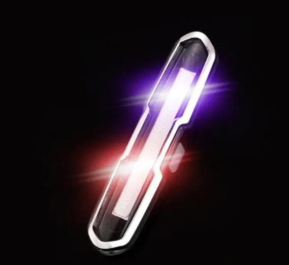 USB Rechargeable Bicycle Tail Light for Night Riding