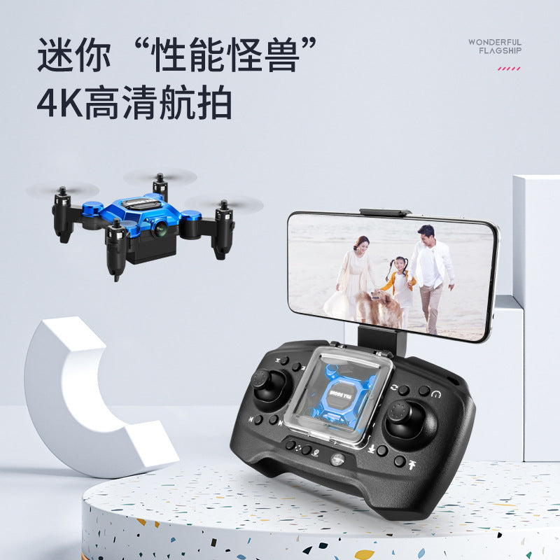 Mini folding high-definition remote control children's toy