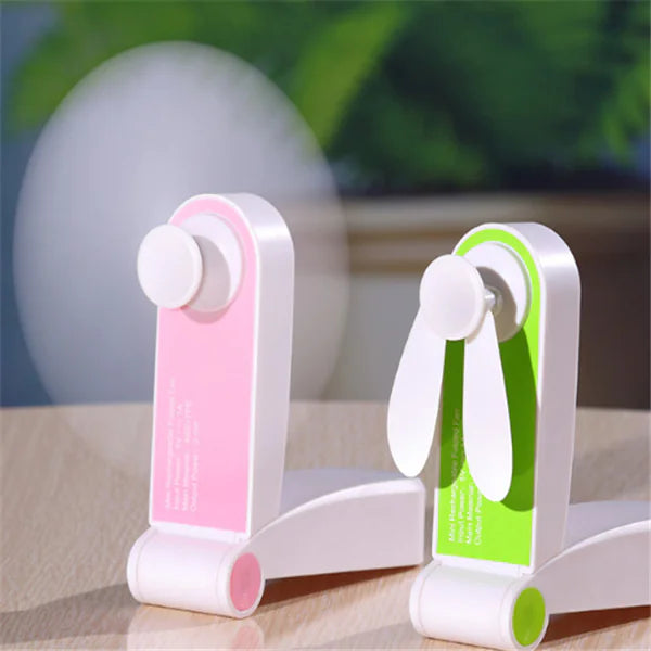 USB Rechargeable Mini Handheld Pocket Fan