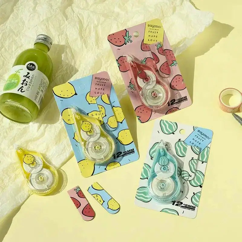 Transparent Correction Tape Dispenser - Random Color