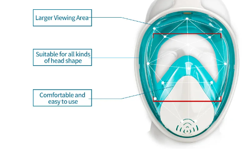 Full Face Scuba Diving Mask