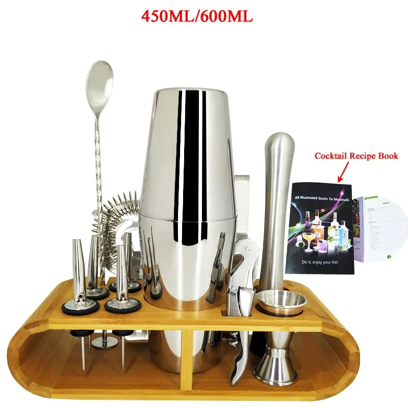 1-12 pcs Cocktail Shaker Set
