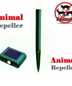 Ultrasonic Solar Animal Repellent