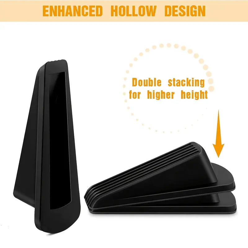 Heavy Duty Rubber Door Stopper for Home & Office