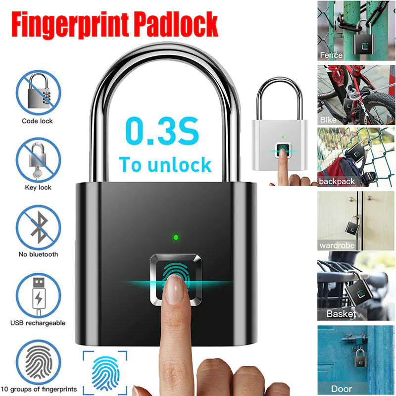High-Security Fingerprint Smart Lock Quick Access by Anti Spier