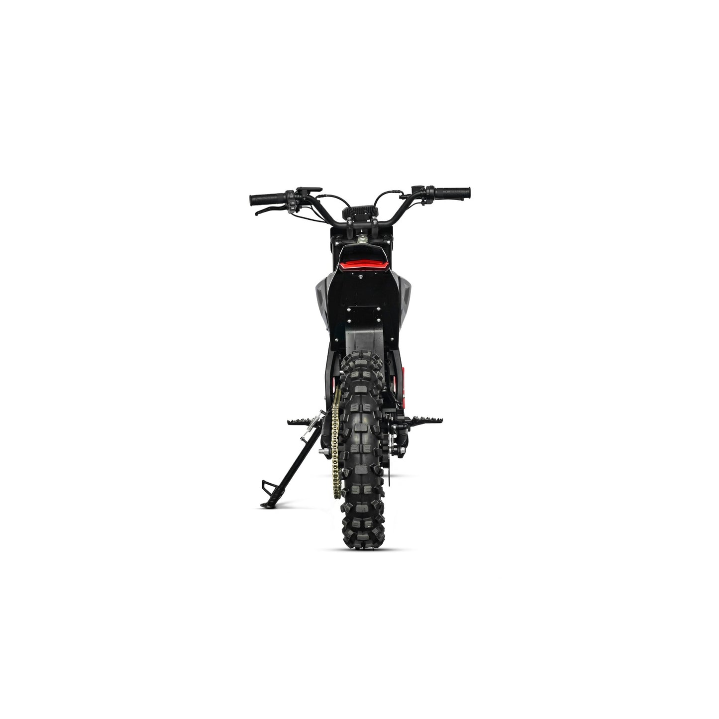 OEM 2026 New Electric Dirt Bike Black Red Mecha Style 48V 45-55km/h Max Speed Chain Drive All-Terrain Off-Road