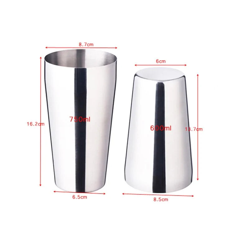1-12 pcs Cocktail Shaker Set