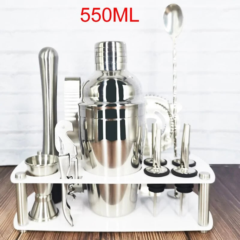 1-12 pcs Cocktail Shaker Set