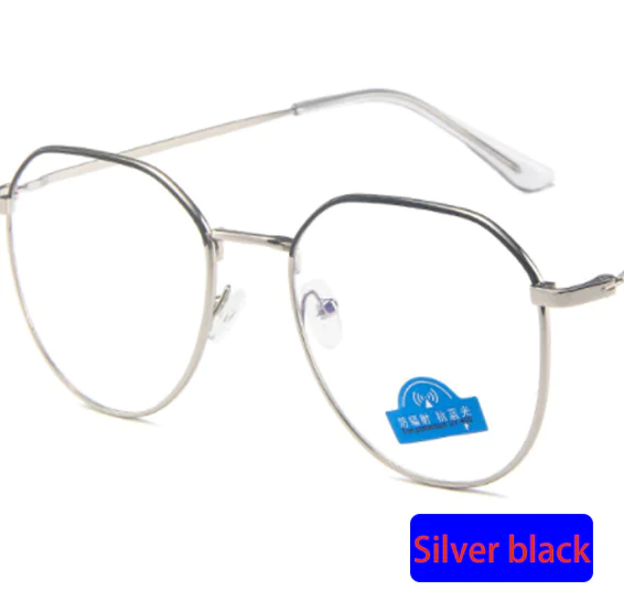 Blue Light Blocking Glasses with Metal Frame