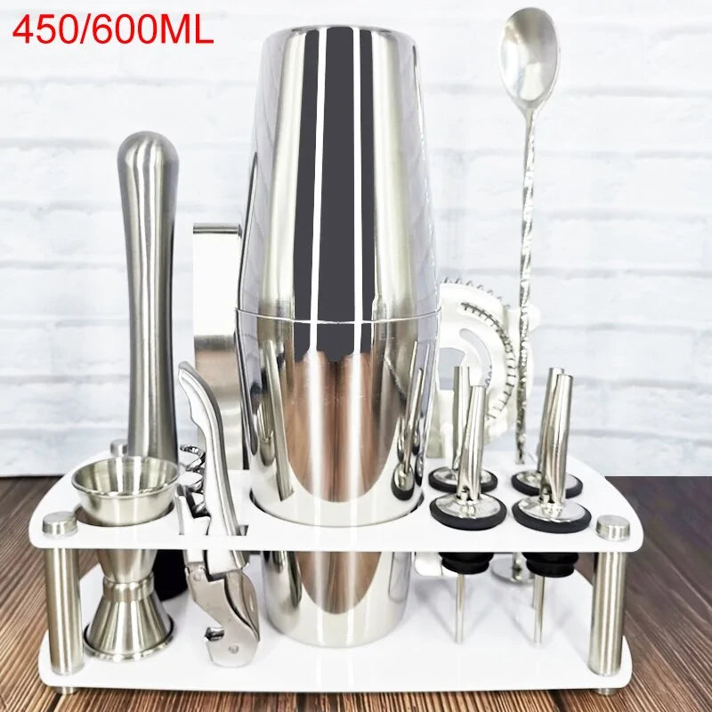 1-12 pcs Cocktail Shaker Set