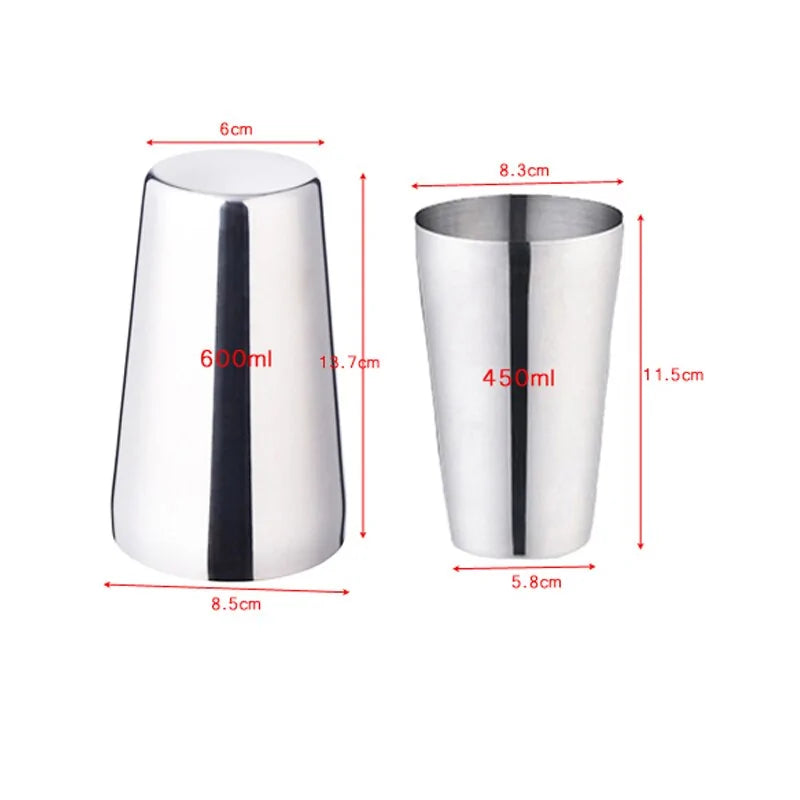 1-12 pcs Cocktail Shaker Set