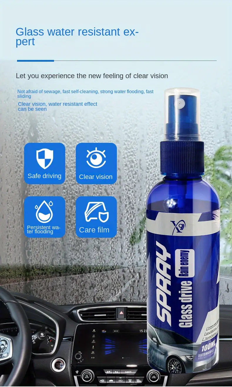 Automobile Anti-fog and Anti-rain Spray for Windshield