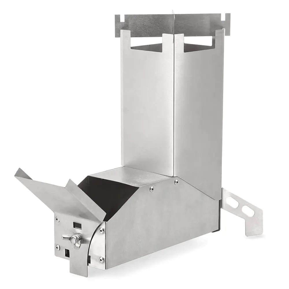 Stainless Steel Folding BBQ Grill for Camping and Firewood