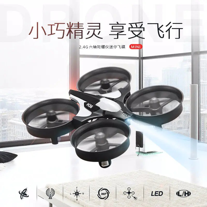 Mini 6-Axis Gyro RC Quadcopter Headless Mode Remote Control Drone With Camera by Anti Spier