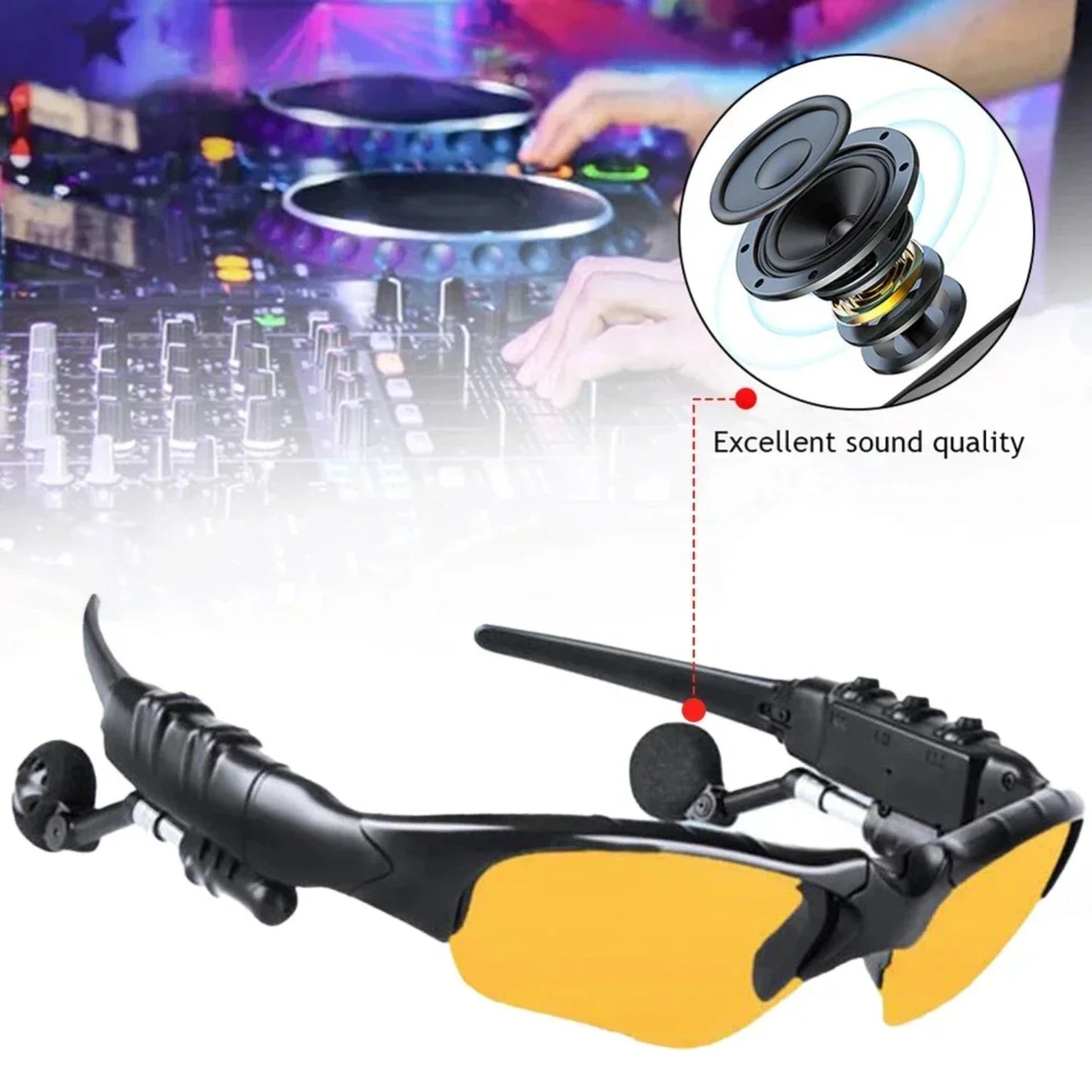New Smart Bluetooth 5.0 Audio Polarized Sun Glasses Surround Sound Headphones Listen To Music Call Cycling Sunglasses Men Women