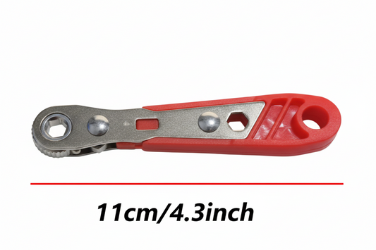 20pcs Multi-functional Wrench Set: 36-tooth Ratchet, Screwdriver Sockets, 1/4" Hex Shank, Narrow-space for Home/industrial/scientific Use. Ergonomic Anti-slip PVC Handle