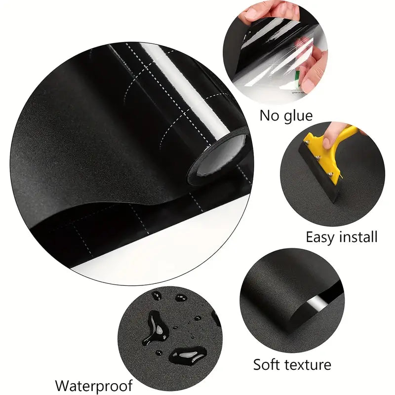 Frosted Static Cling Window Film for Home & Office