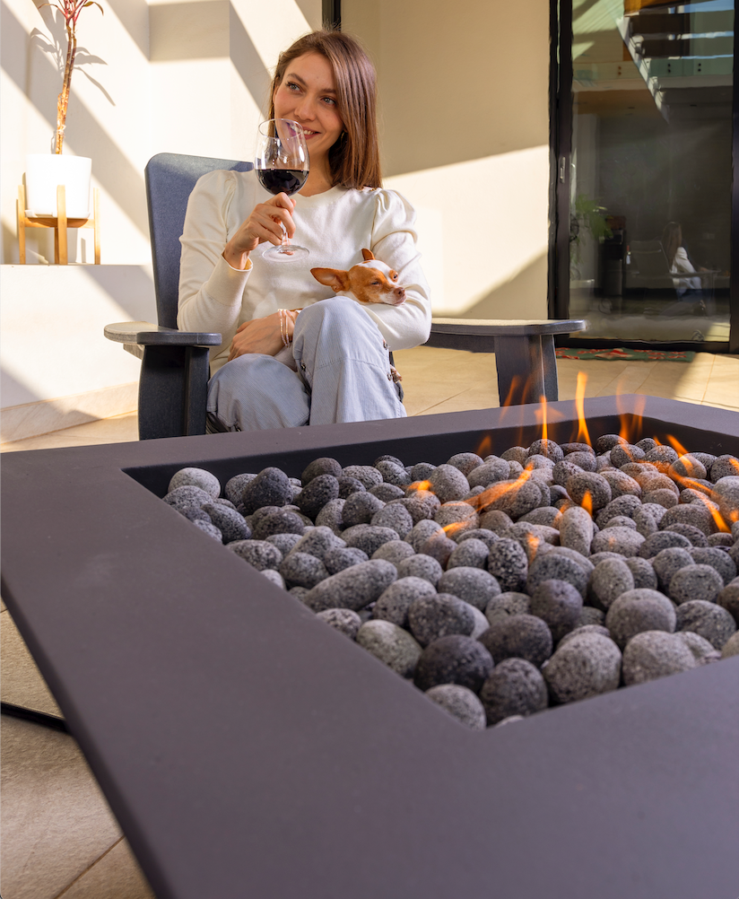 Architectural Precast Concrete Propane Fire Pit