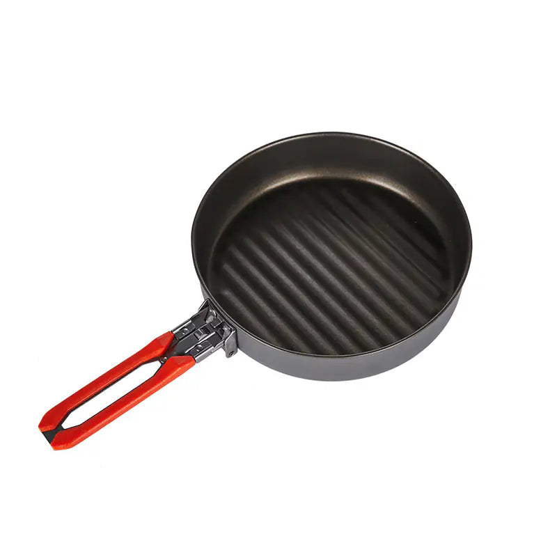 Teflon Coated Non-Stick Frying Pan for Outdoor Cooking