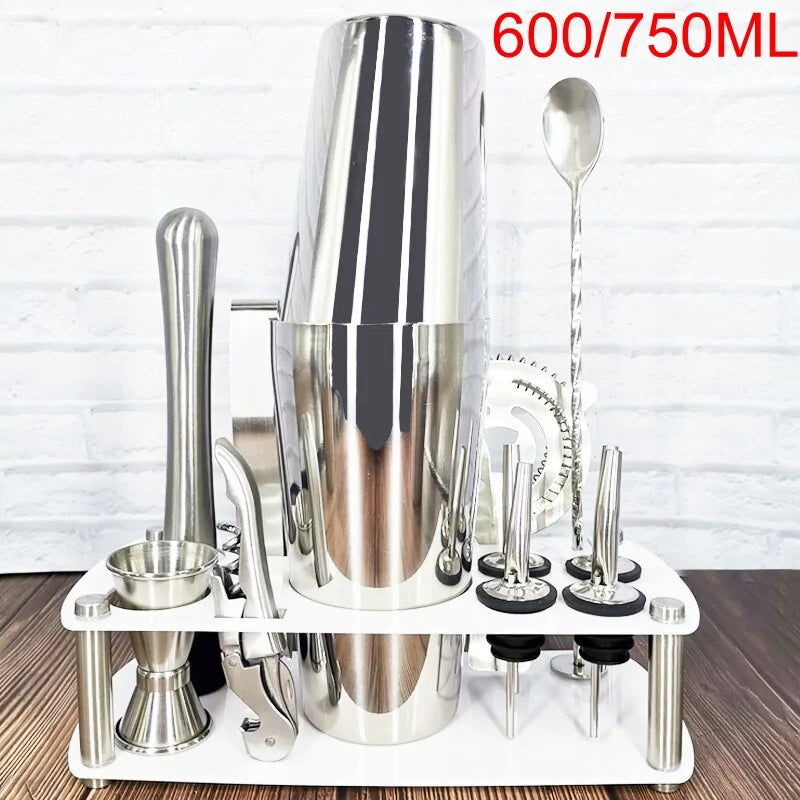 1-12 pcs Cocktail Shaker Set