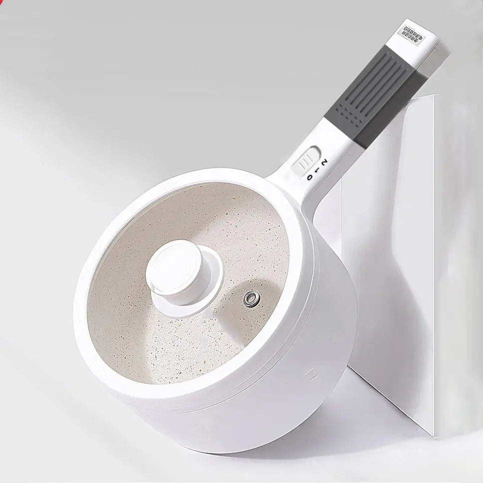 Multi-Functional White Electric Cooker for Students