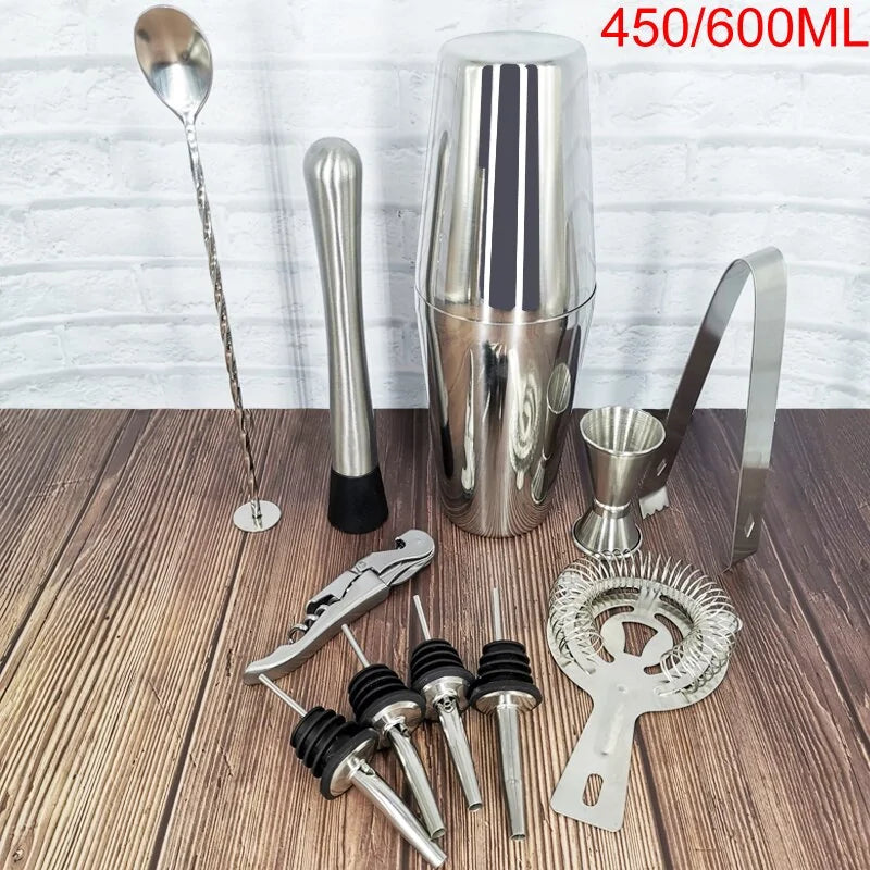 1-12 pcs Cocktail Shaker Set