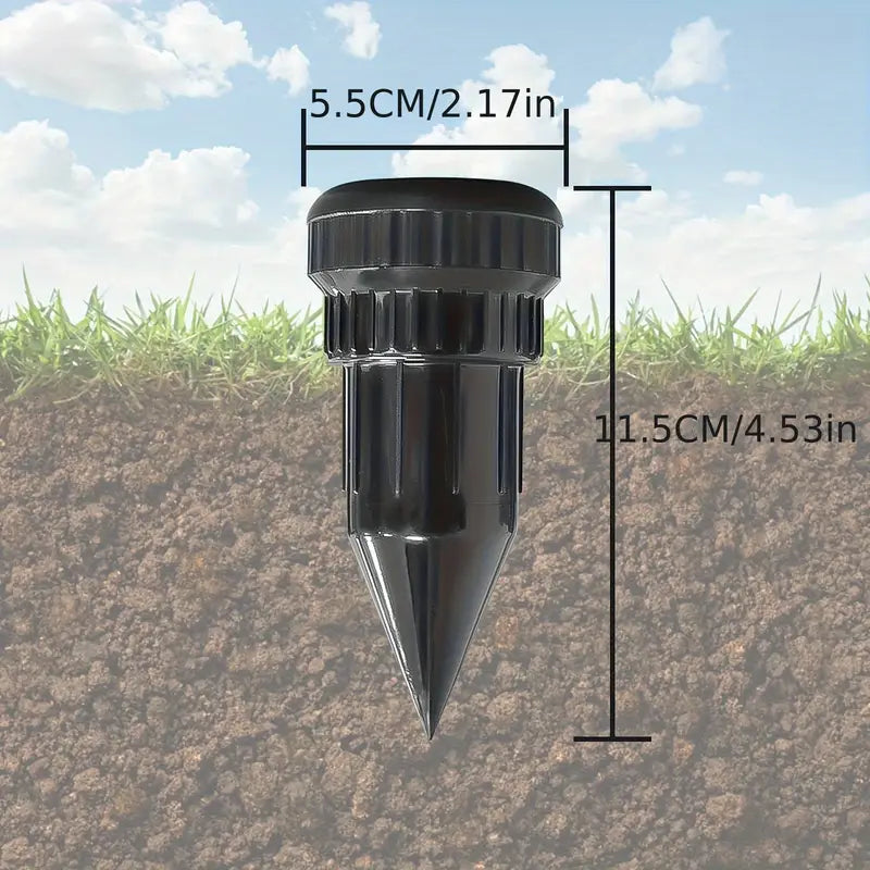 A Sprinkler Key Hiding Device, Realistic Key Hiding Box, Waterproof Key Safe for Outdoor Gardens And Lawns, Easily Insertable Underground in Garden Grass, Resistant to Water And Corrosion