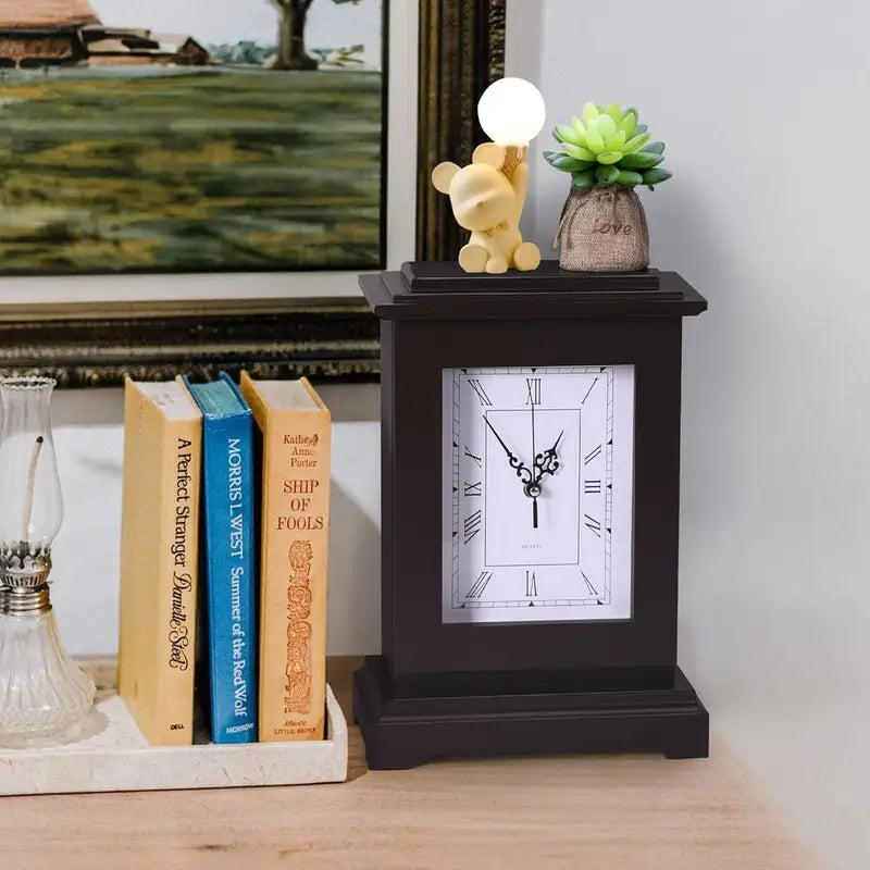 Rubber Wood Material, Glass Mirror Surface. Protect Your Cash, Passport, Jewelry, Documents, Or Keys. Convenient For Storing Valuables. Charming Wooden Structure
